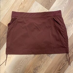 Columbia Burgundy Skort Casual Athletic